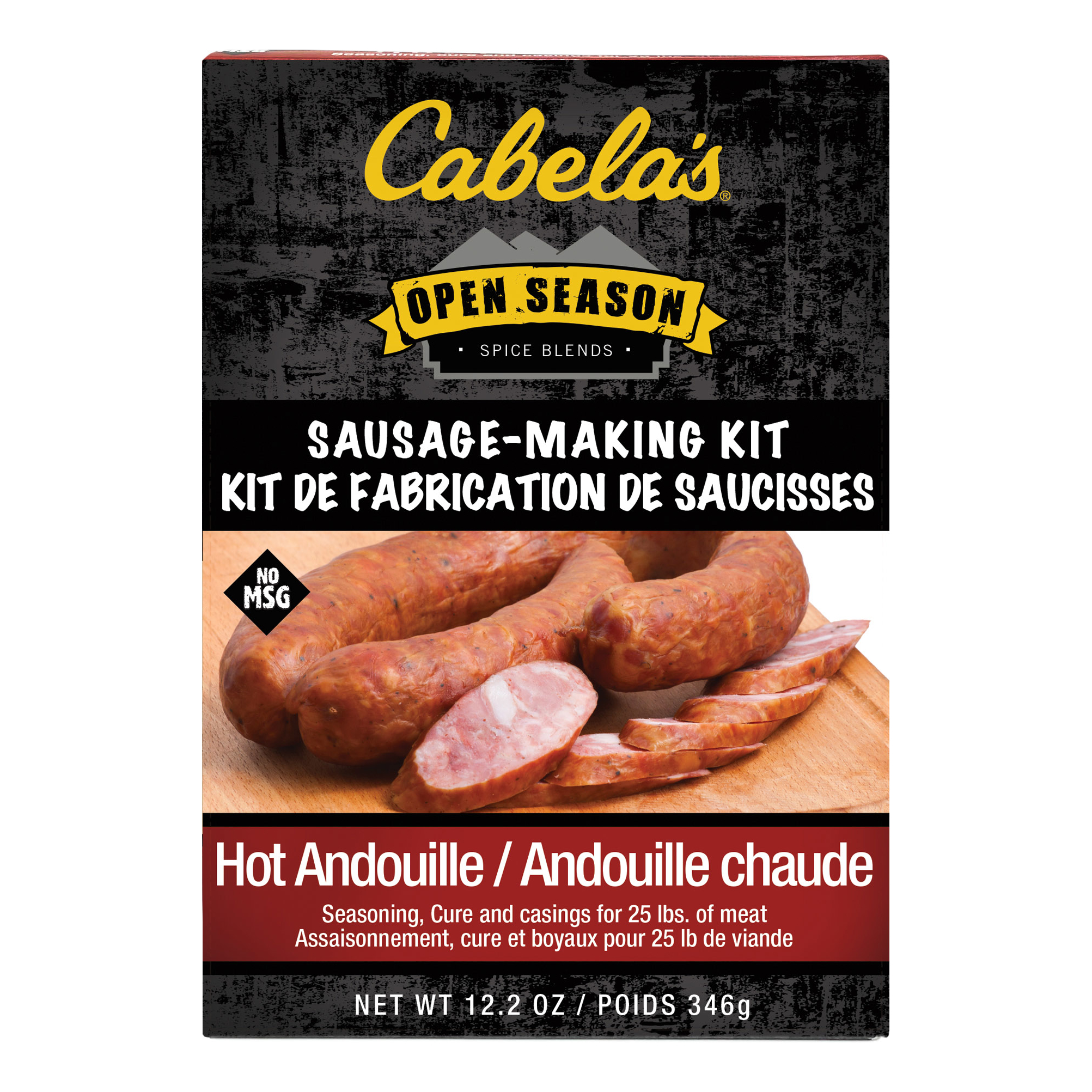 Cabela's Smokehouse Hot Andouille Sausage Making Kit